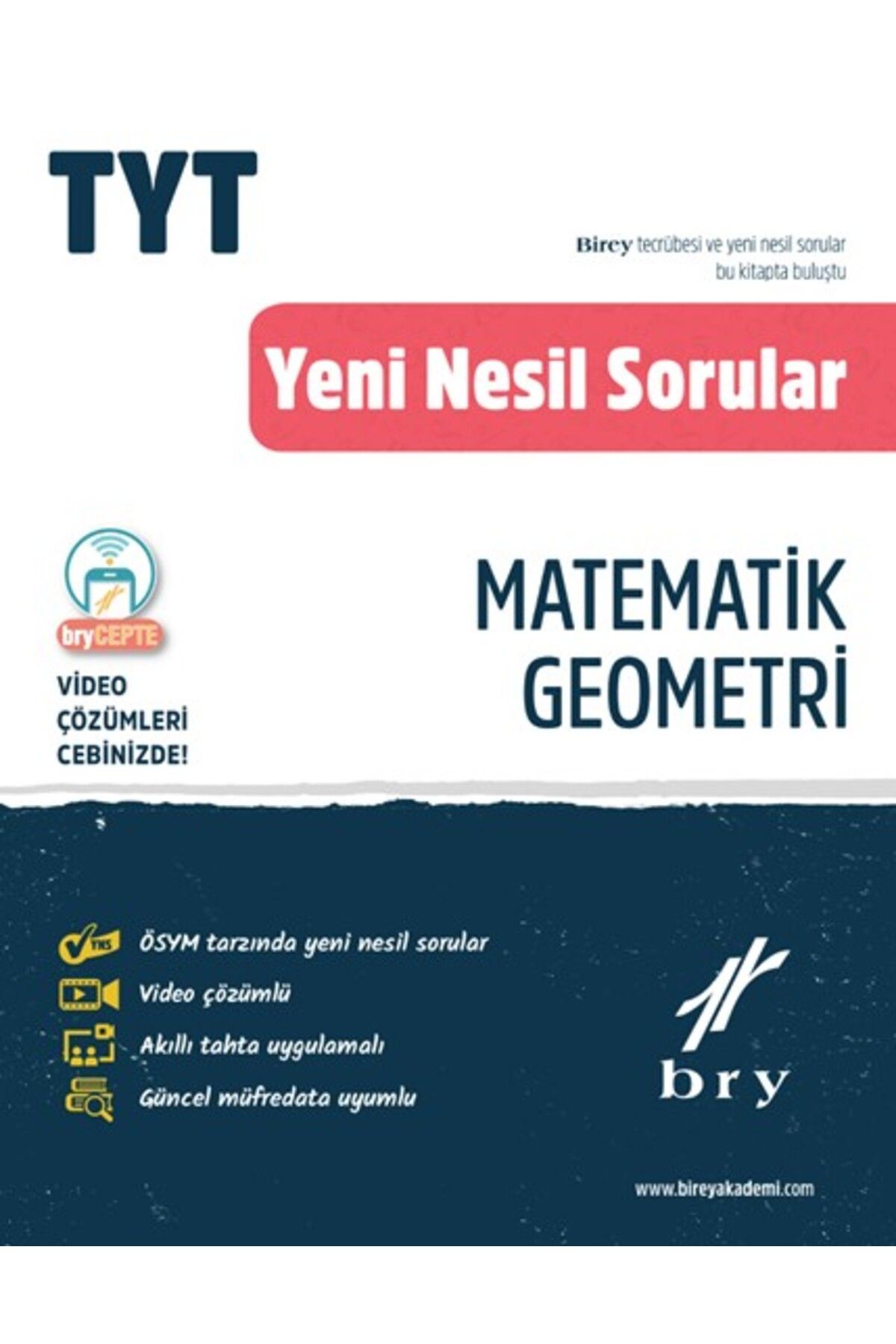 Ankara Kitap Merkezi TYT Matematik Geometri Yeni Nesil Sorular Birey Yayınları