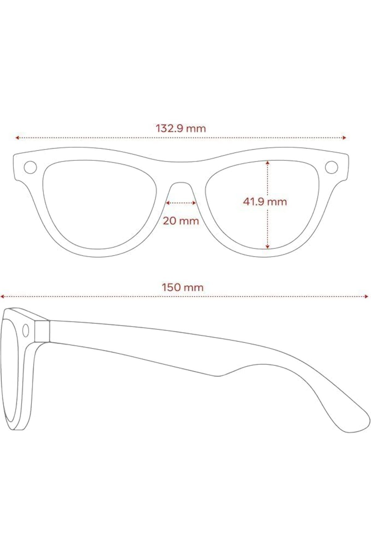 Ray-Ban-Meta Smart Glasses, SKYLER Style, AI-Powered Photo Video Capture, Smart Audio (FRAME - SHINY 6