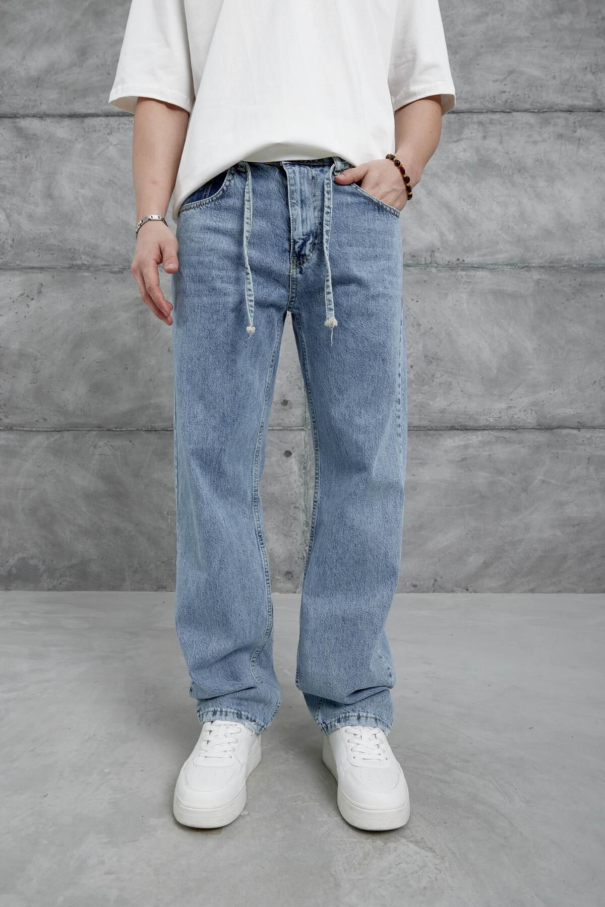 NOMARC Lacivert Nmrc Baggy Jean