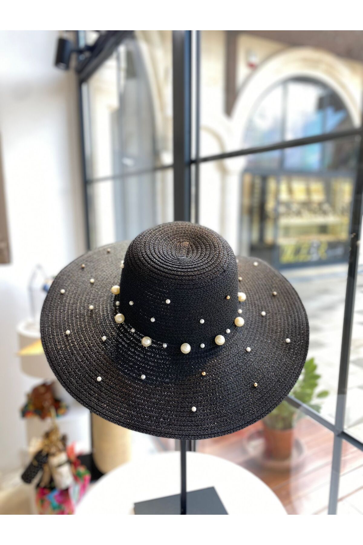 ZeynepKeskinDesign Hasır Şapka, Örgü Hasır Şapka, Plaj Şapkası