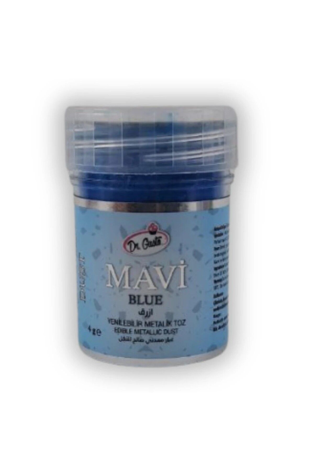 Dr. Gusto YENİLEBİLİR METALİK TOZ 4 GR