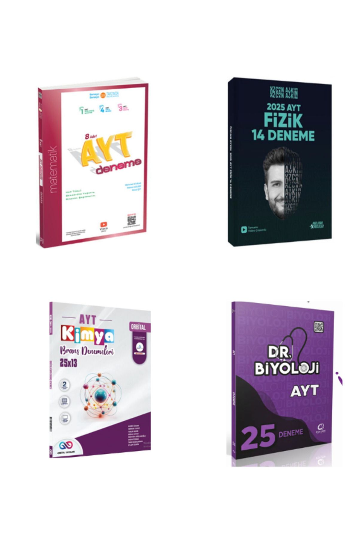 Benim Hocam Yayınları 2025 üçdörtbeş ayt matematik özcan aykın fizik orbital kimya dr biyoloji ayt biyopsi deneme