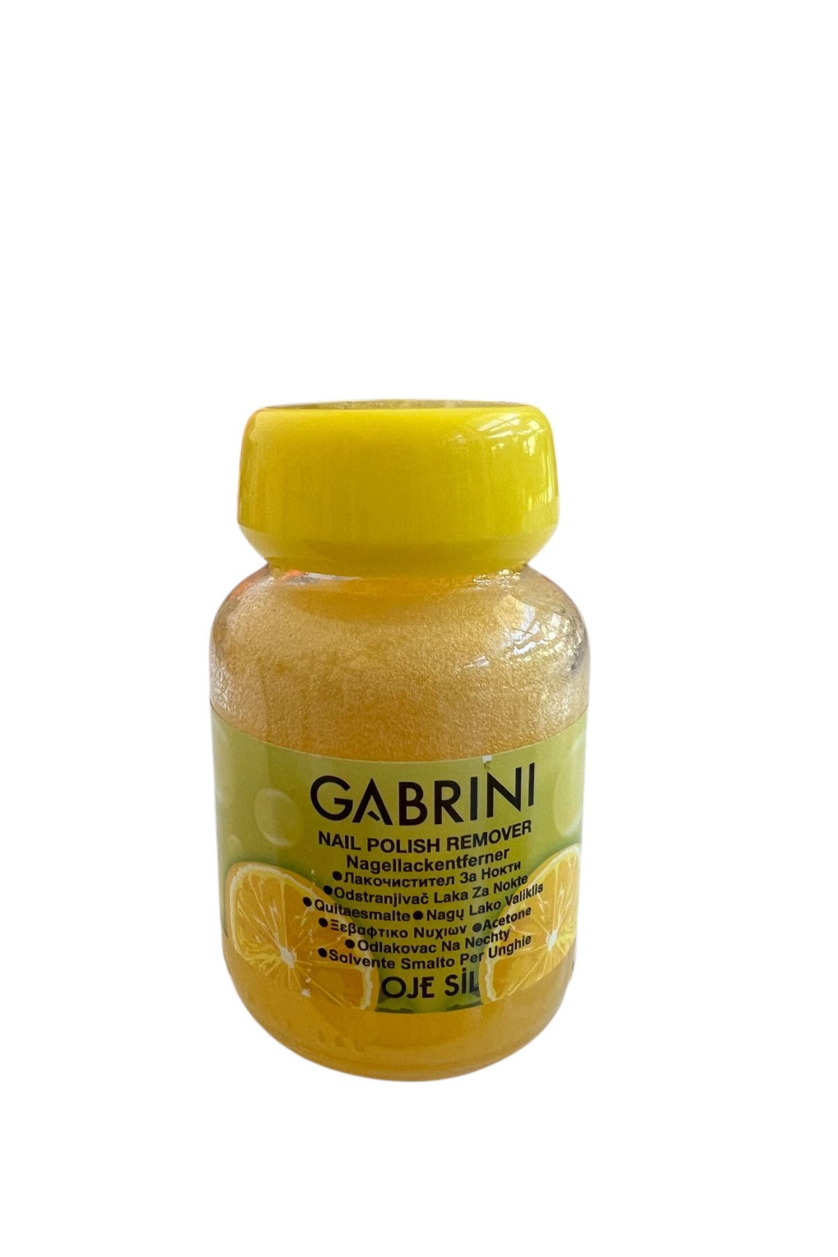 Rose Gabrini Cam şişe aseton çilekli