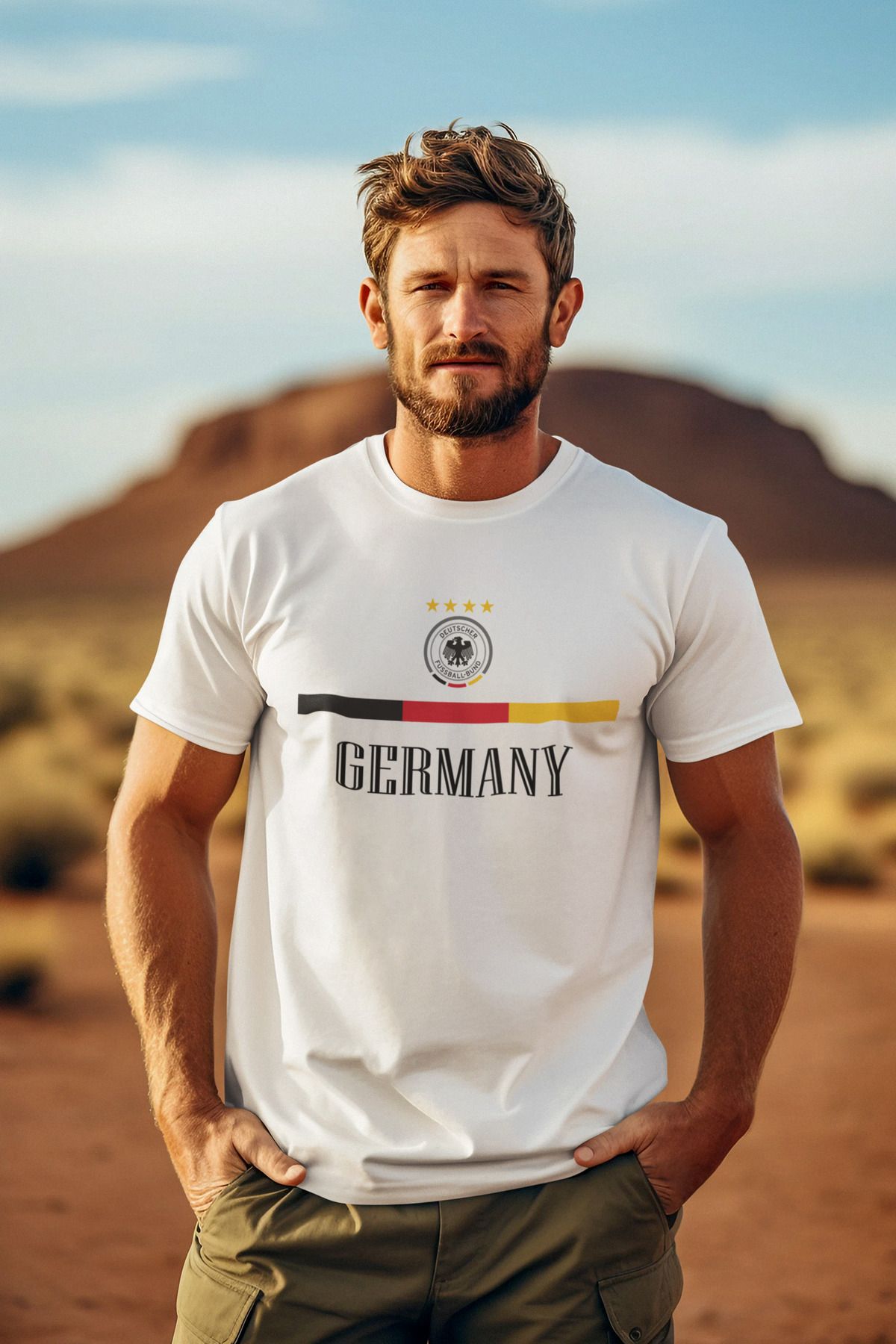 Biy Store Almanya milli takım forma baskılı unisex kısa kollu tişört t-shirt