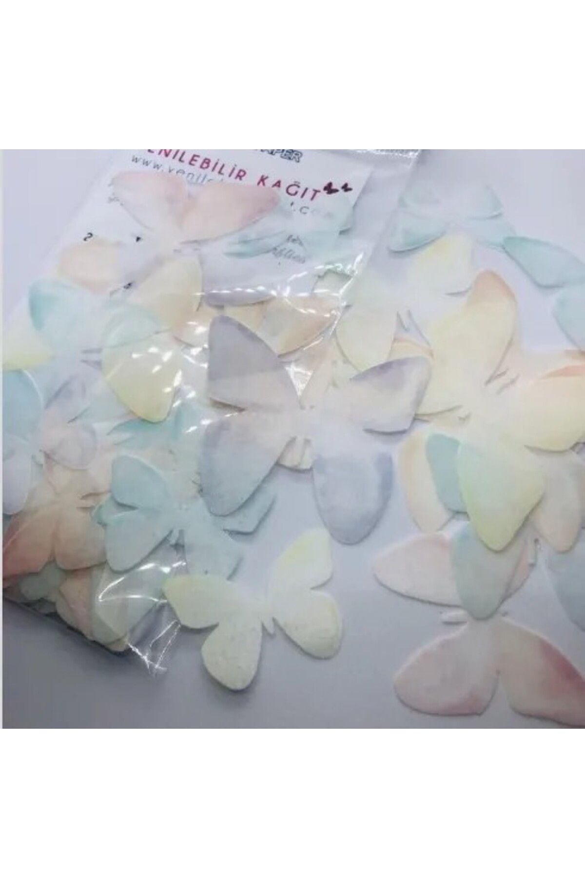 Yenilebilir Kağıt Wafer paper YENİLEBİLİR KELEBEK