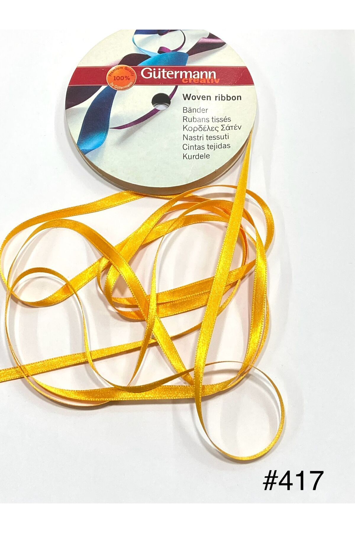 karantuhafiye Saten Kurdele / 6 mm / 20 Metre