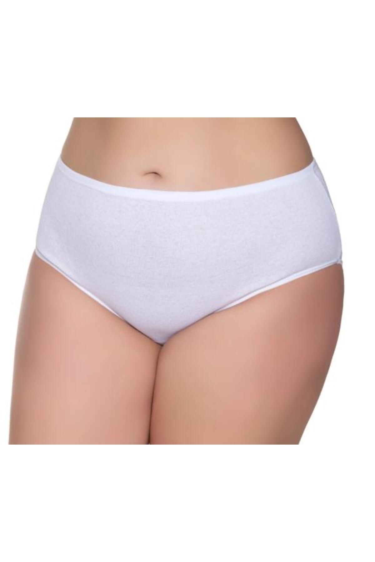 SEDEF YILDIZ 12 li Paket Yıldız Büyük Beden İnce Lastik Külot 1047