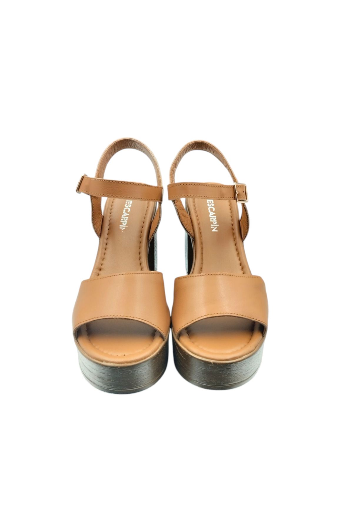 Escarpinshoes KADIN HAKİKİ DERİ ÖN ARKA AÇIK PLATFORMLU RAHAT GÜNLÜK AYAKKABI