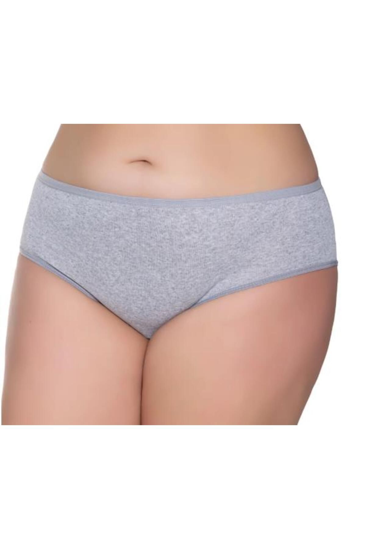 SEDEF YILDIZ 12 li Paket Yıldız Büyük Beden İnce Lastik Külot 1047