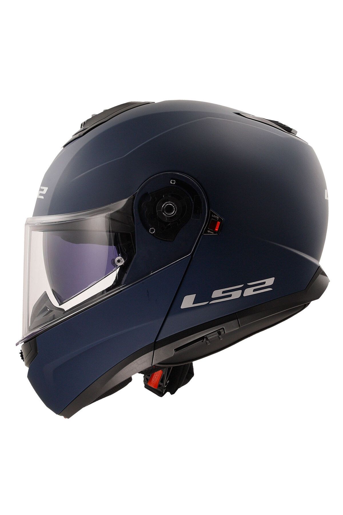 LS2 STROBE 2 MAT NAVY MAVİ KASK