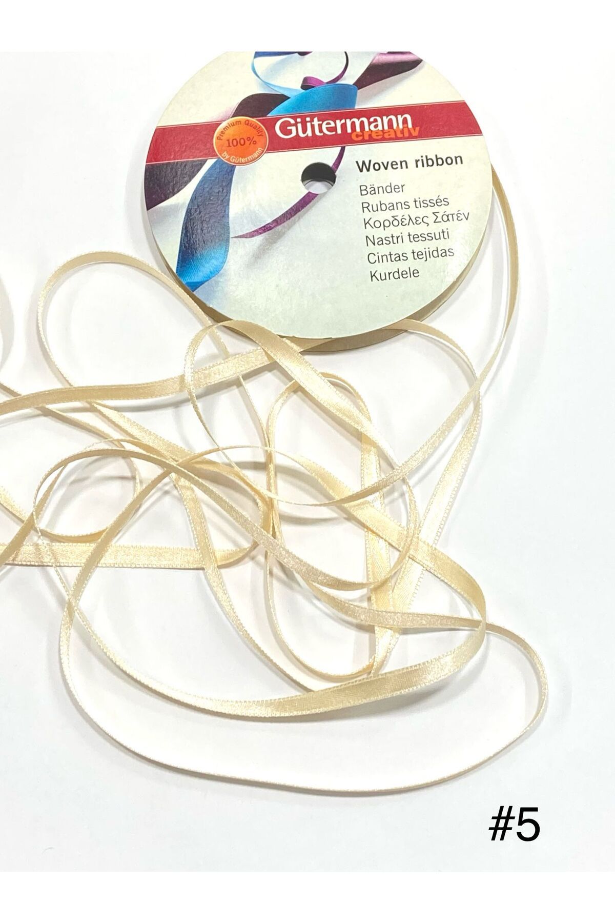 karantuhafiye Saten Kurdele / 6 mm / 20 Metre