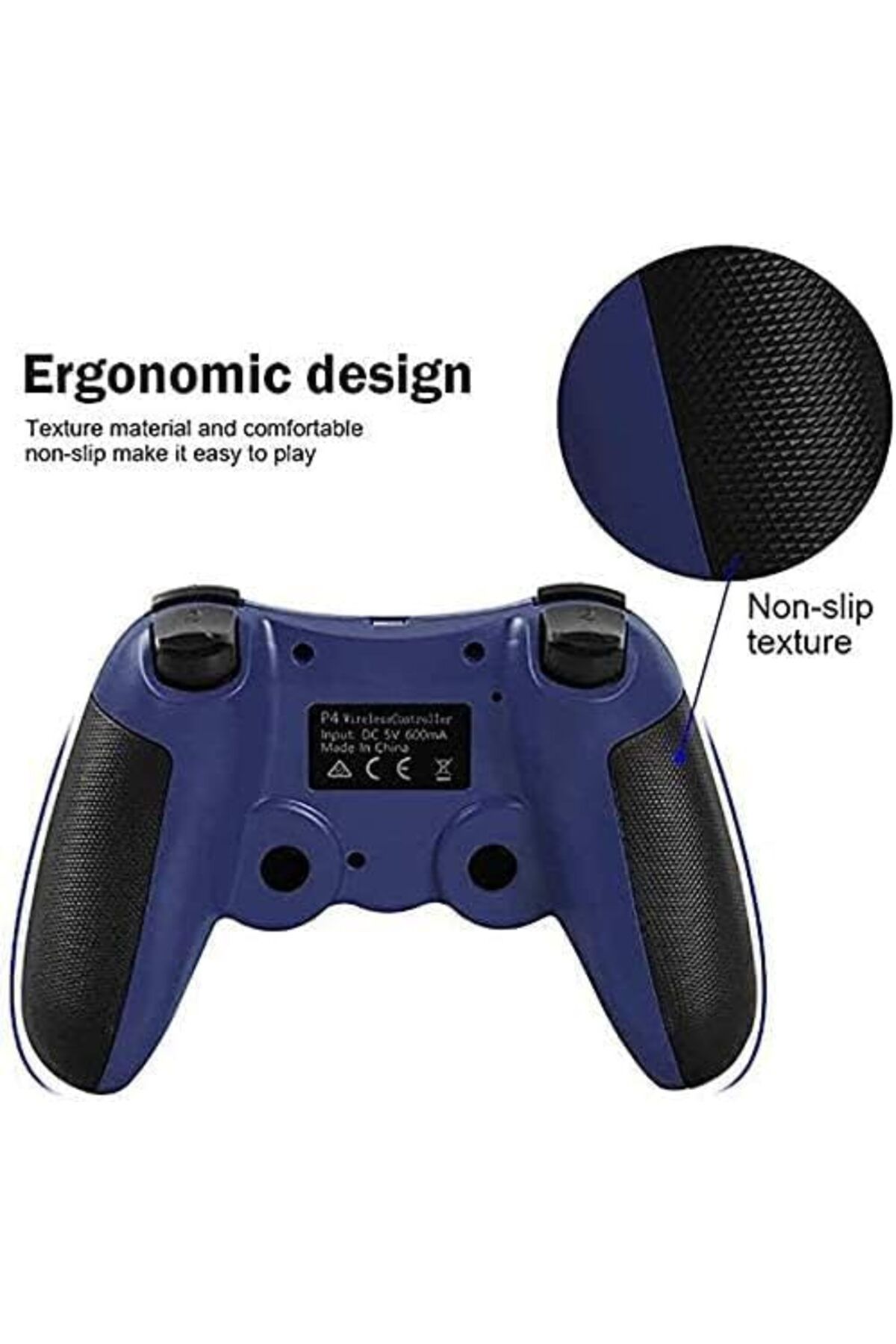 X LOT-Wireless Controller for PS4, Remote Controller with Hall Effect Joystick, Rechageable Battery, 3.5mm 2