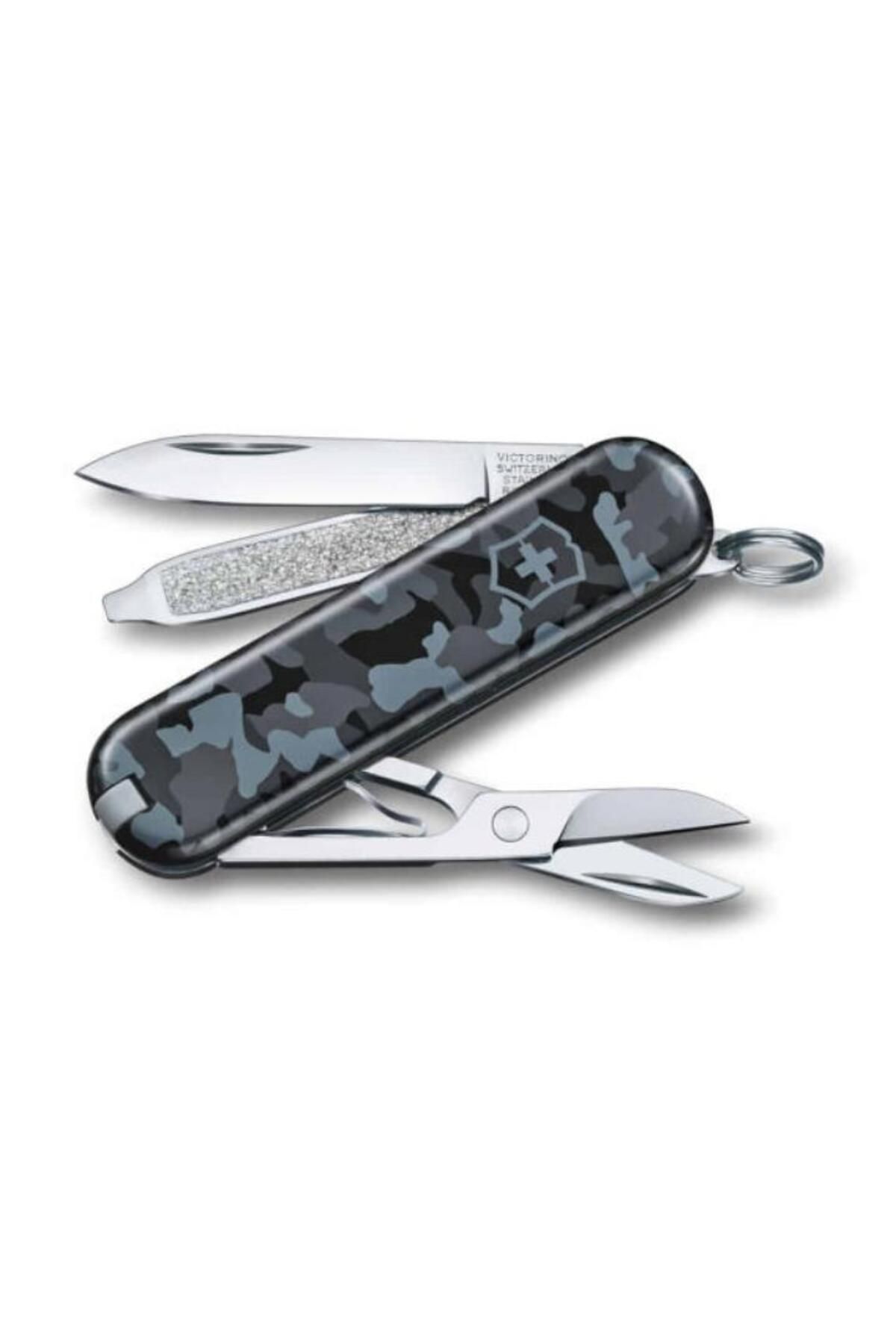 Victorinox VT 0.6223.942 Çakı Klasik 58 Mm Lacivert Kamuflaj Çakı