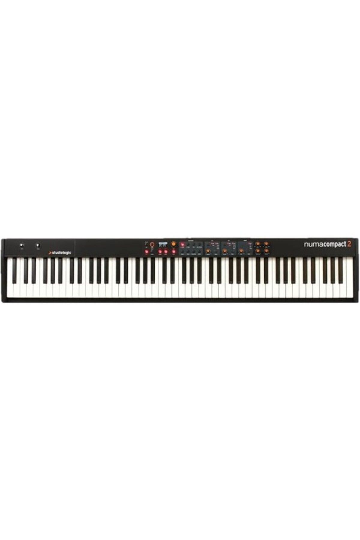 ShopZum Studiologic By Fatar - Numa Compact 2 | 88-Tuş, Dahili Hoparlöre Sahip Tp/9 Midi/Piyano Yarı-Ağırlı