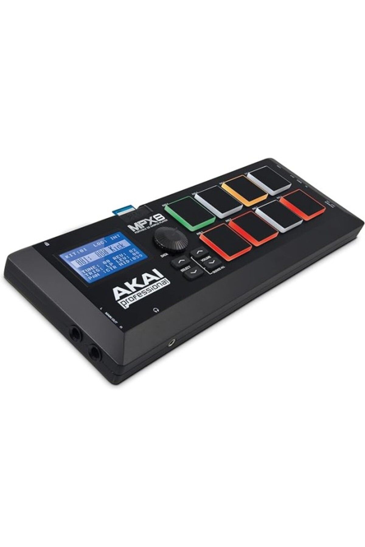 ShopZum Akai Professional Mpx8 - Sample Pad Controller 8 Performansa Hazır Hıza Duyarlı Pedli, Midi Bağlant