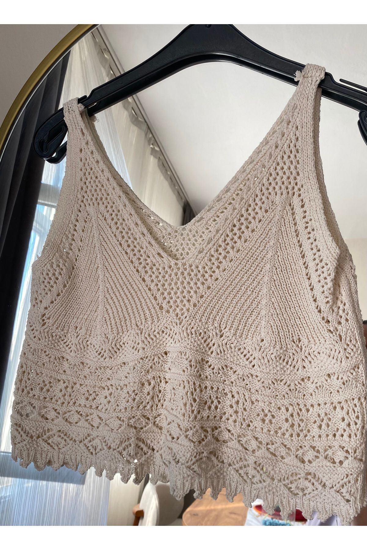 Tisya butik Örgü Model Ceop Triko Bluz