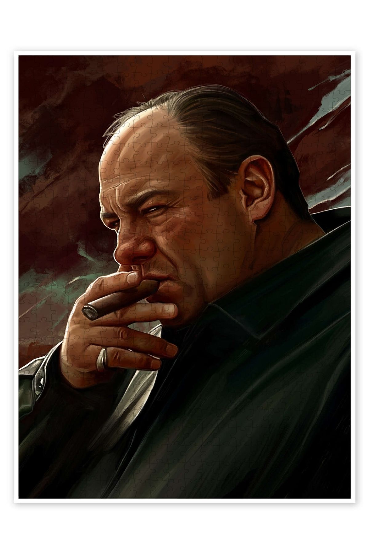 Jeronkarji Tony Soprano 500 Parça Puzzle Yapboz Klasik Film Temalı