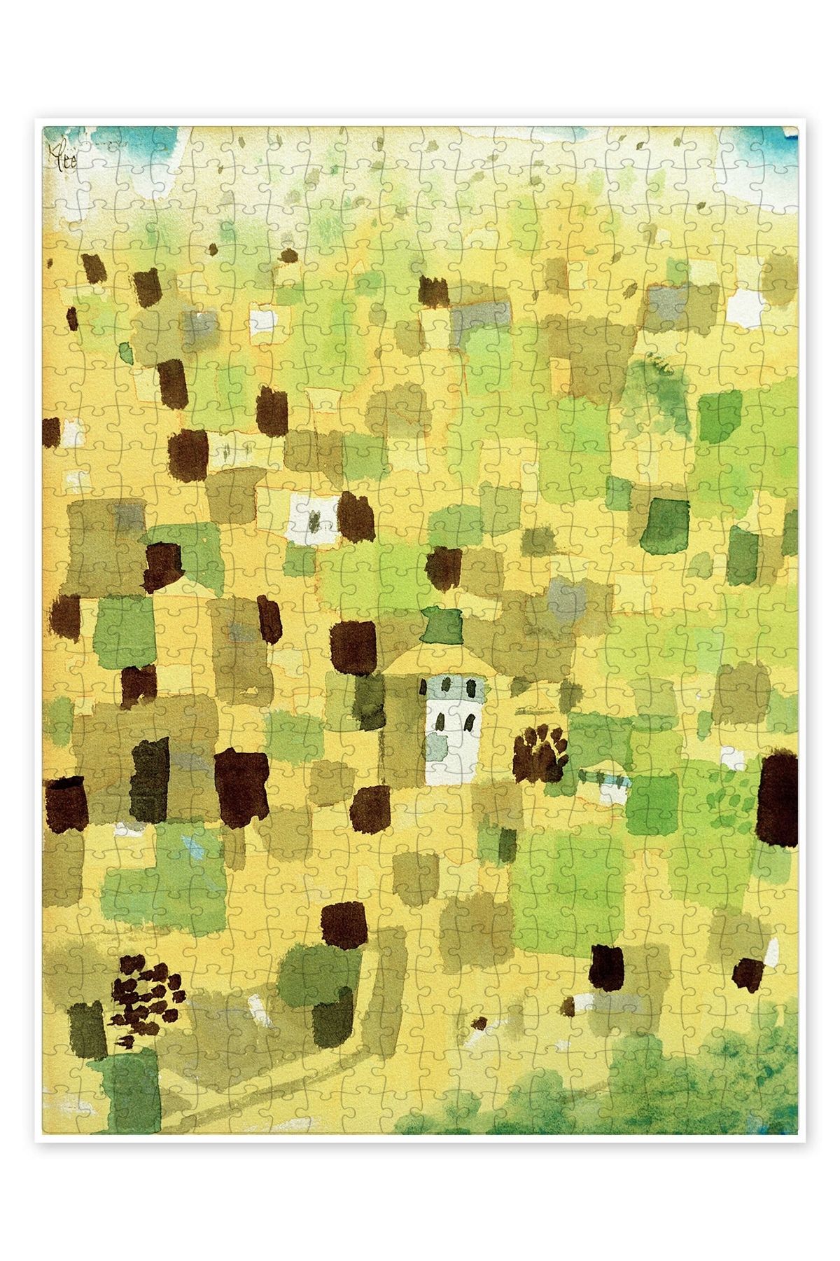 Jeronkarji Sicilya 500 Parça Puzzle Yapboz Bohem Soyut Sanat Temalı
