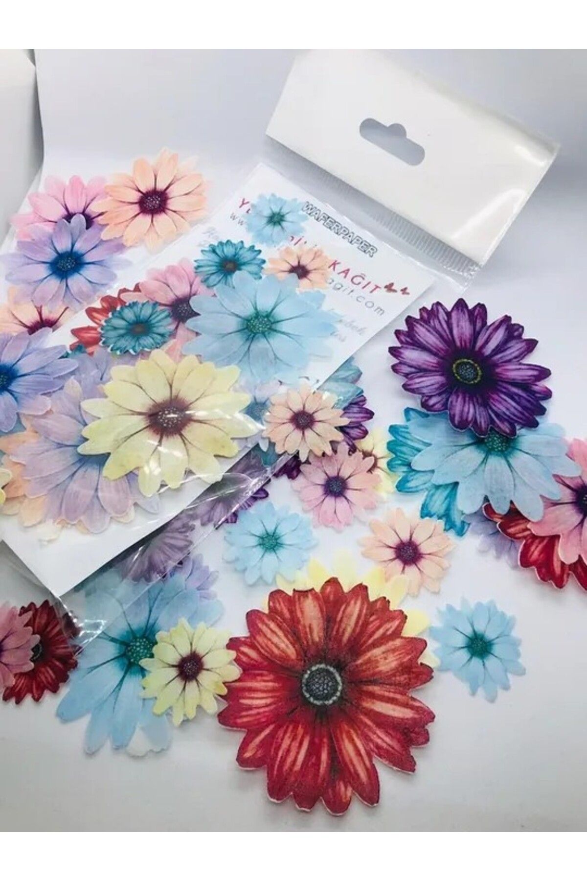 Yenilebilir Kağıt Wafer paper YENİLEBİLİR ÇİÇEK