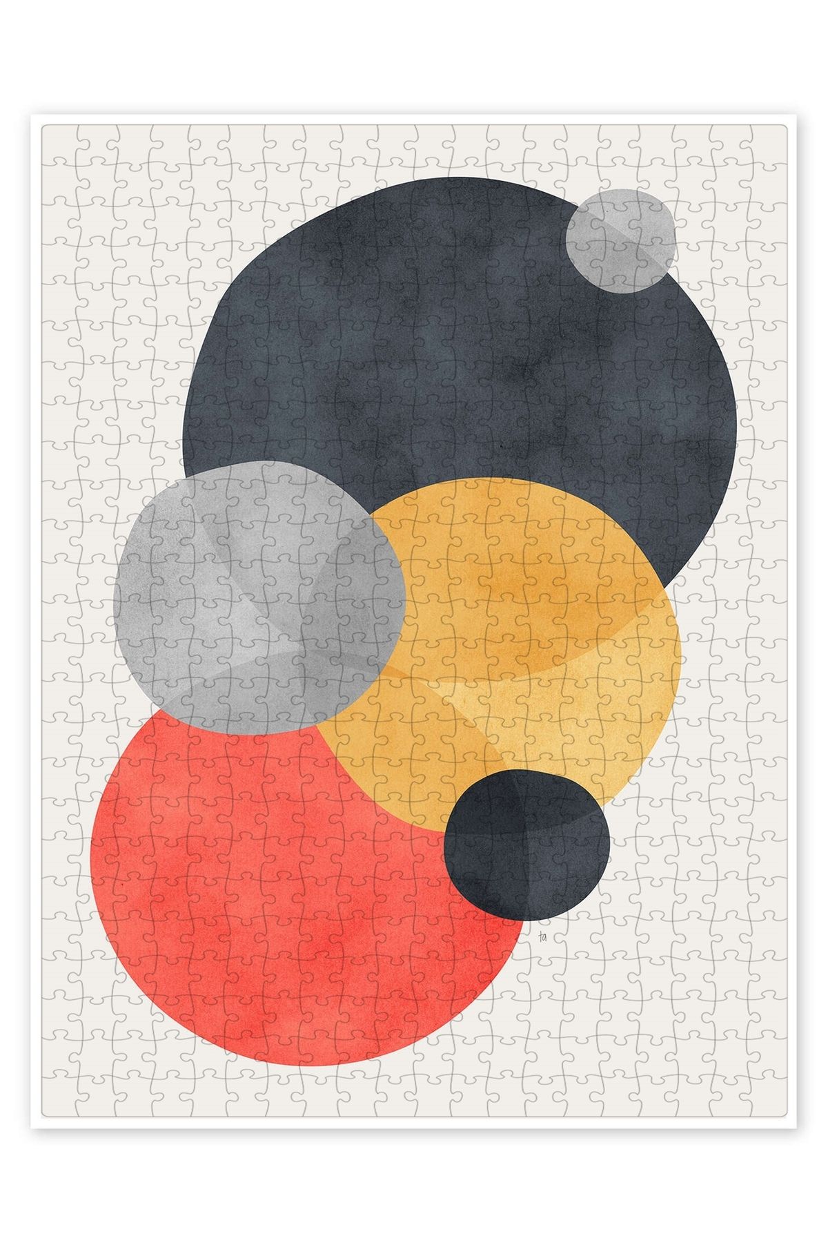 Jeronkarji Sphera 500 Parça Puzzle Yapboz Bohem Soyut Sanat Temalı
