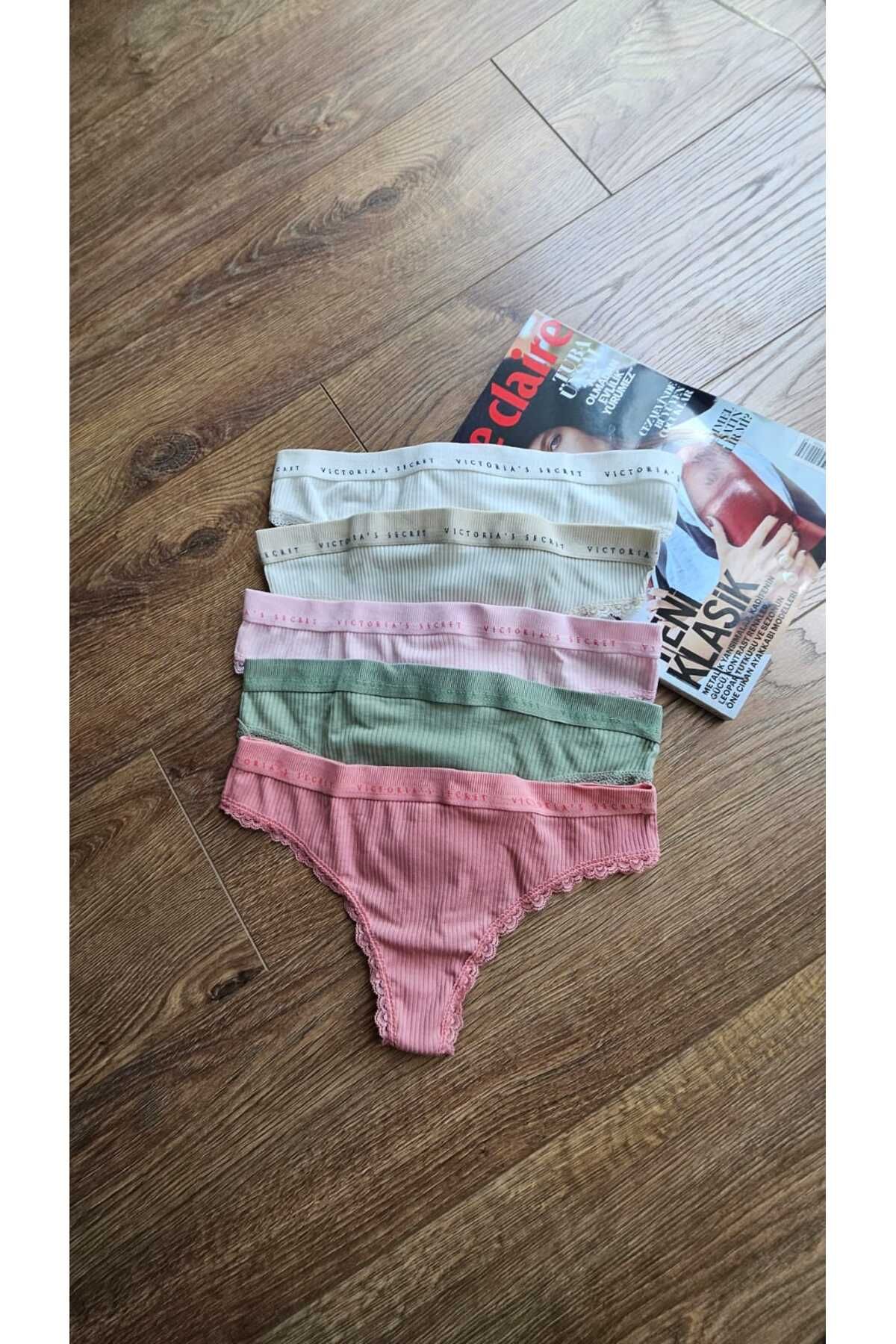 BONİE 5 Lİ PAMUKLU KİLOT TANGA