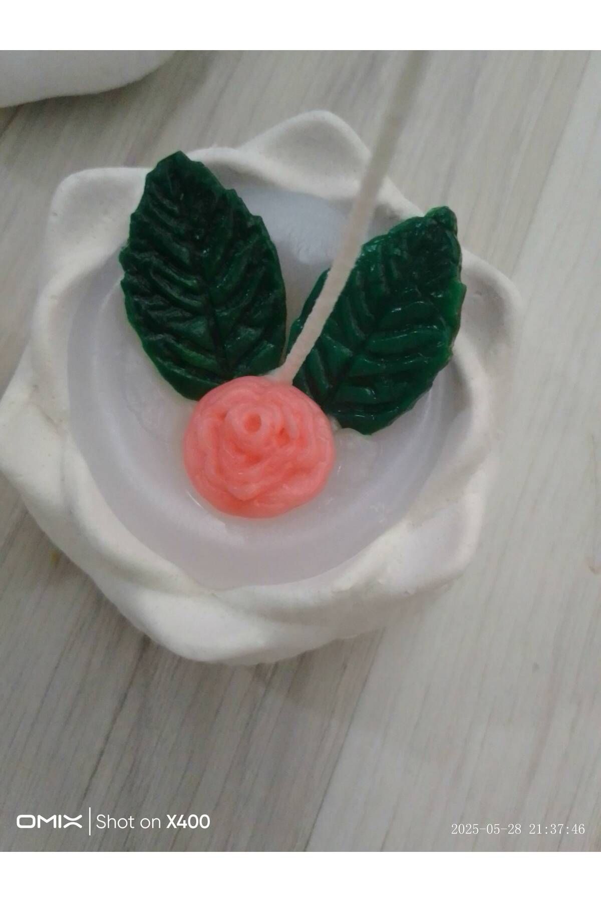 Handmade Mum dekoratif 3'ü birlikte