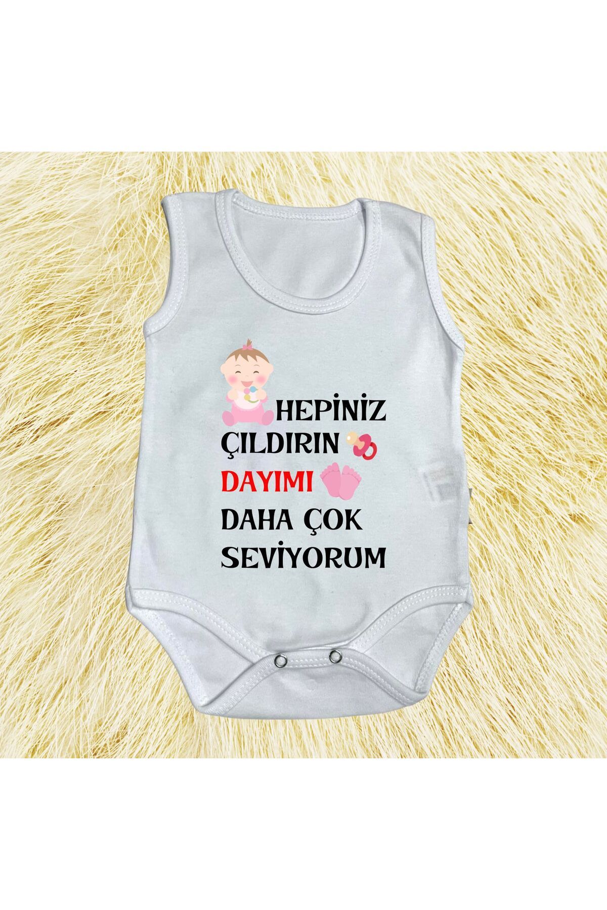 Mi&Mu Store Baskılı Body ÇILDIRIN DAYIMI DAHA ÇOK SEVİYORUM