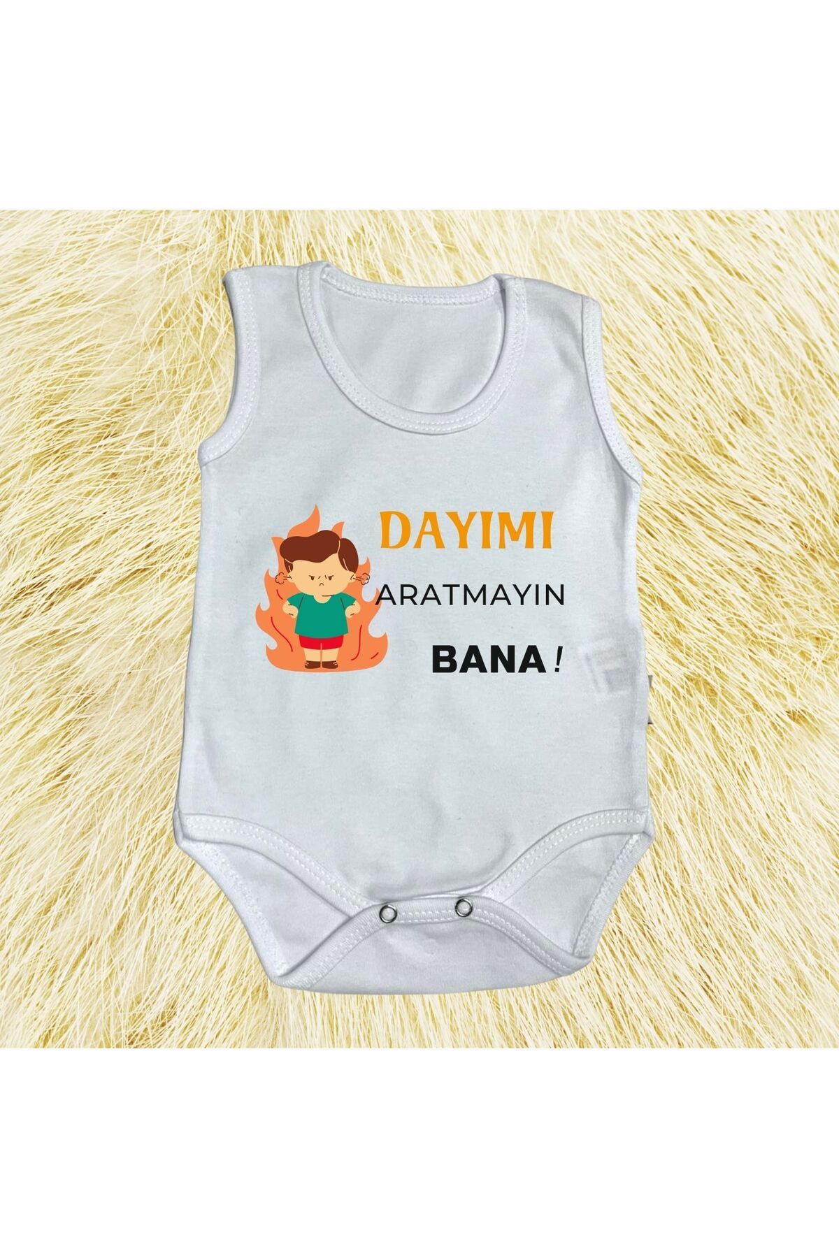 Mi&Mu Store Baskılı Body DAYIMI ARATMAYIN BANA