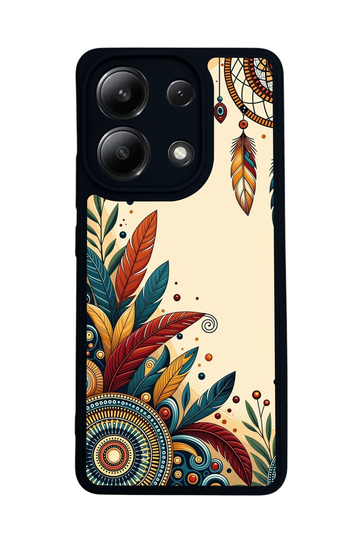 BGAKSESUAR Xiaomi Redmi Note 13 4G Uyumlu Mat Siyah Kılıf – Yumuşak Silikon, Koruyucu, Şok Emici Kapak