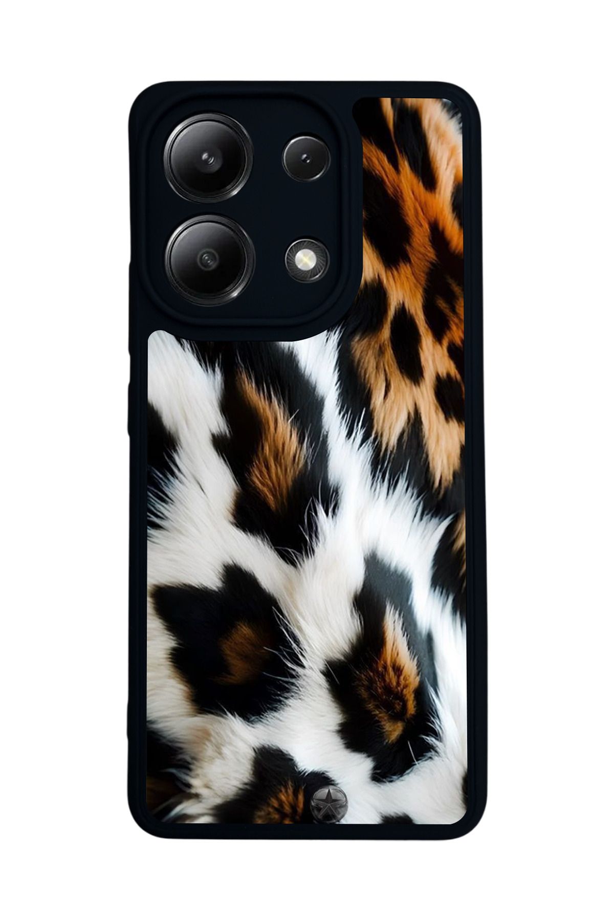 BGAKSESUAR Xiaomi Redmi Note 13 4G Uyumlu Mat Siyah Kılıf – Yumuşak Silikon, Koruyucu, Şok Emici Kapak