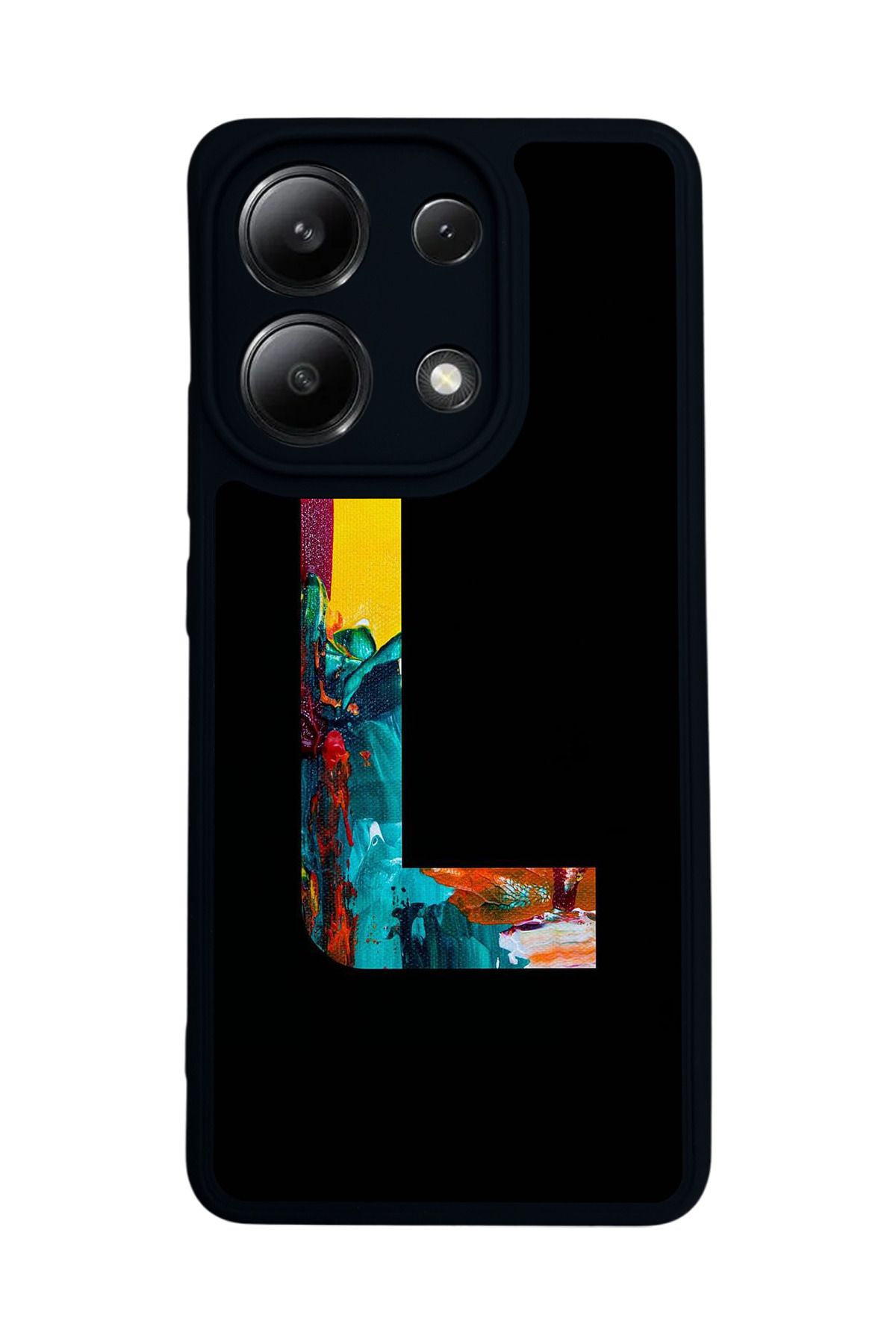 BGAKSESUAR Xiaomi Redmi Note 13 4G Uyumlu Mat Siyah Kılıf – Yumuşak Silikon, Koruyucu, Şok Emici Kapak