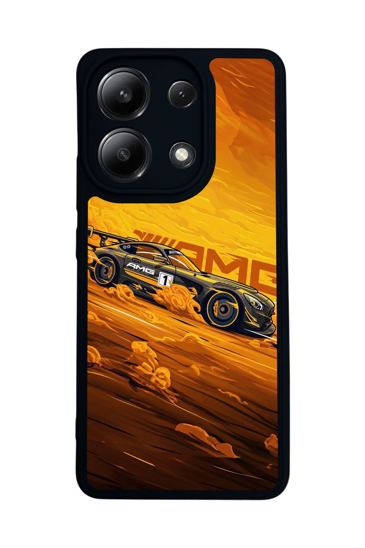BGAKSESUAR Xiaomi Redmi Note 13 4G Uyumlu Mat Siyah Kılıf – Yumuşak Silikon, Koruyucu, Şok Emici Kapak