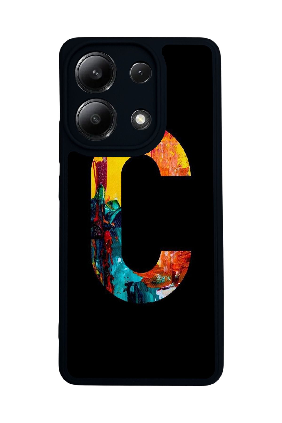 BGAKSESUAR Xiaomi Redmi Note 13 4G Uyumlu Mat Siyah Kılıf – Yumuşak Silikon, Koruyucu, Şok Emici Kapak