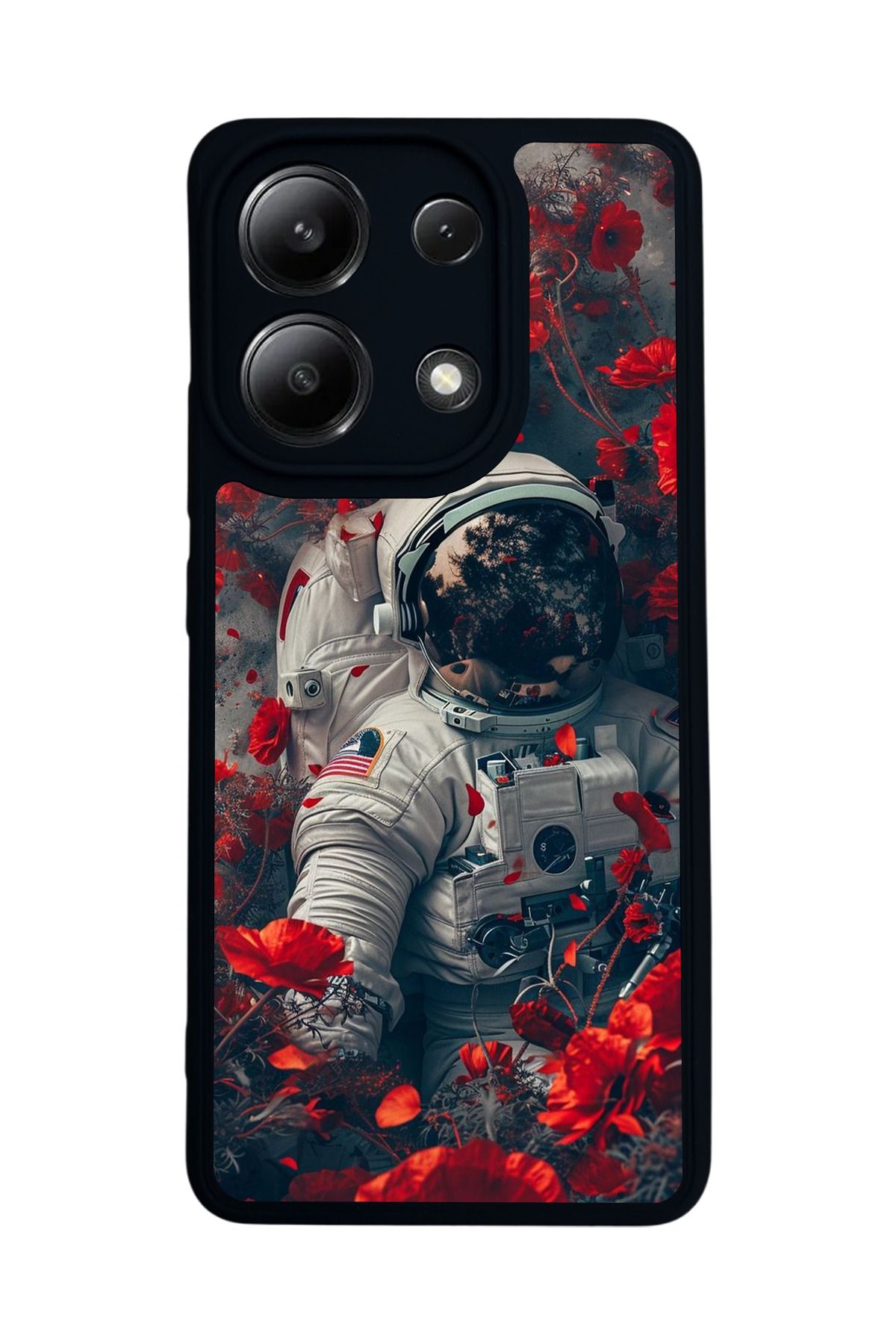 BGAKSESUAR Xiaomi Redmi Note 13 4G Uyumlu Mat Siyah Kılıf – Yumuşak Silikon, Koruyucu, Şok Emici Kapak