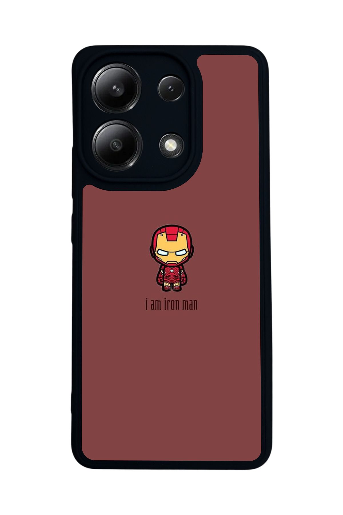 BGAKSESUAR Xiaomi Redmi Note 13 4G Uyumlu Mat Siyah Kılıf – Yumuşak Silikon, Koruyucu, Şok Emici Kapak