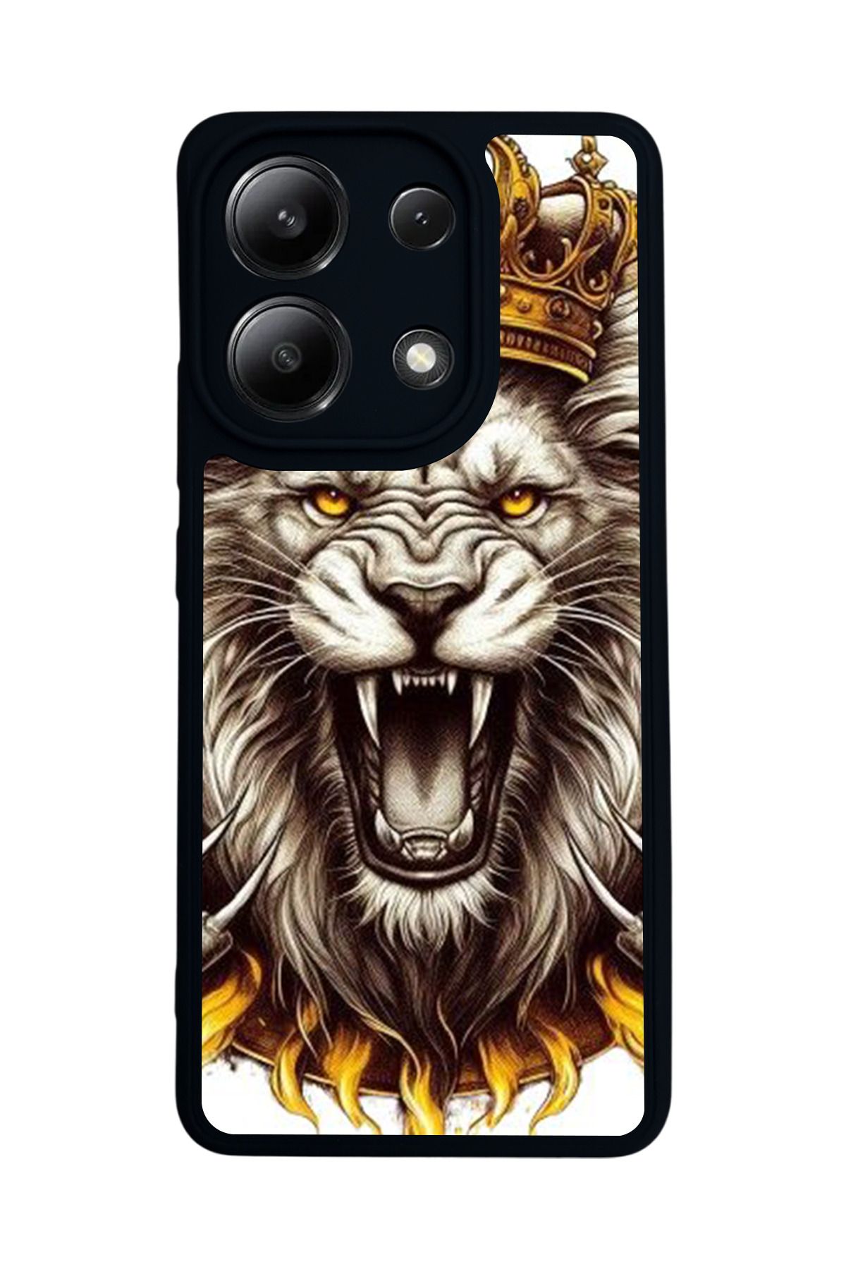 BGAKSESUAR Xiaomi Redmi Note 13 4G Uyumlu Mat Siyah Kılıf – Yumuşak Silikon, Koruyucu, Şok Emici Kapak