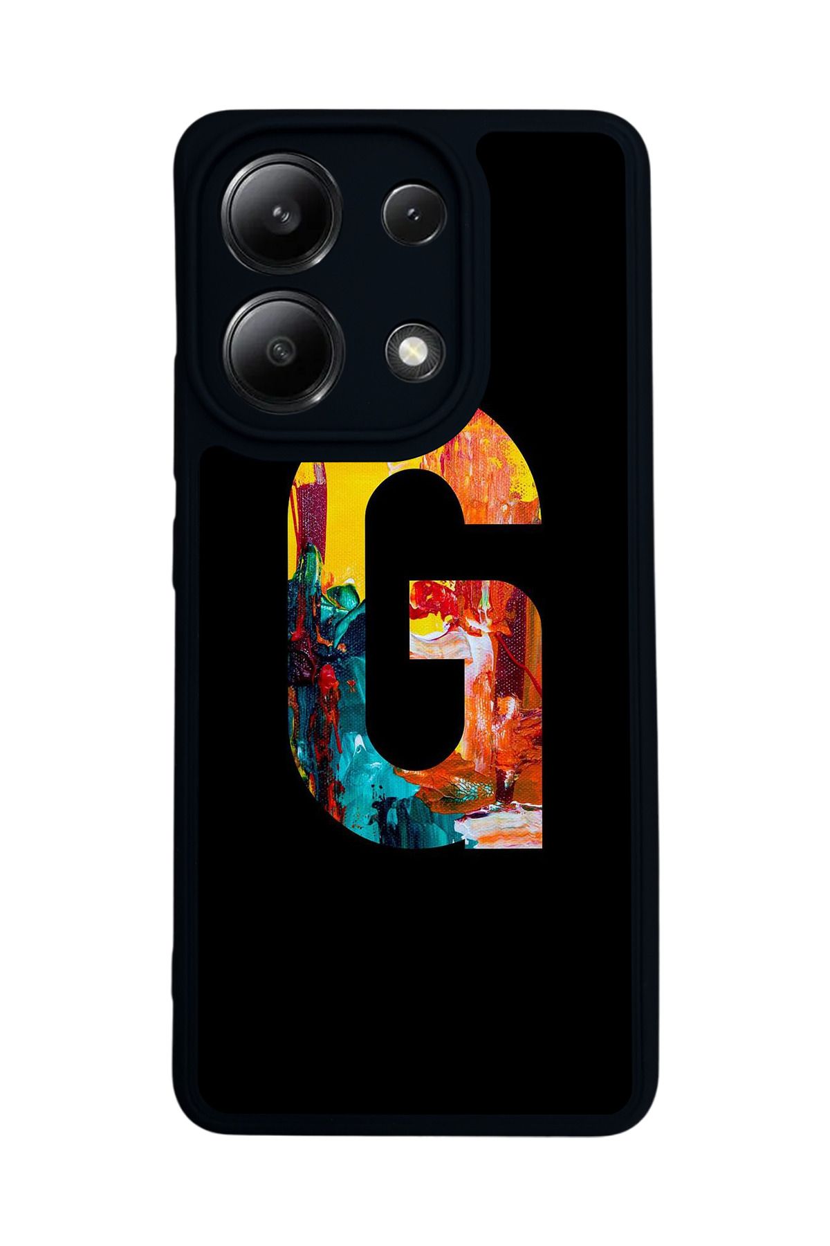 BGAKSESUAR Xiaomi Redmi Note 13 4G Uyumlu Mat Siyah Kılıf – Yumuşak Silikon, Koruyucu, Şok Emici Kapak