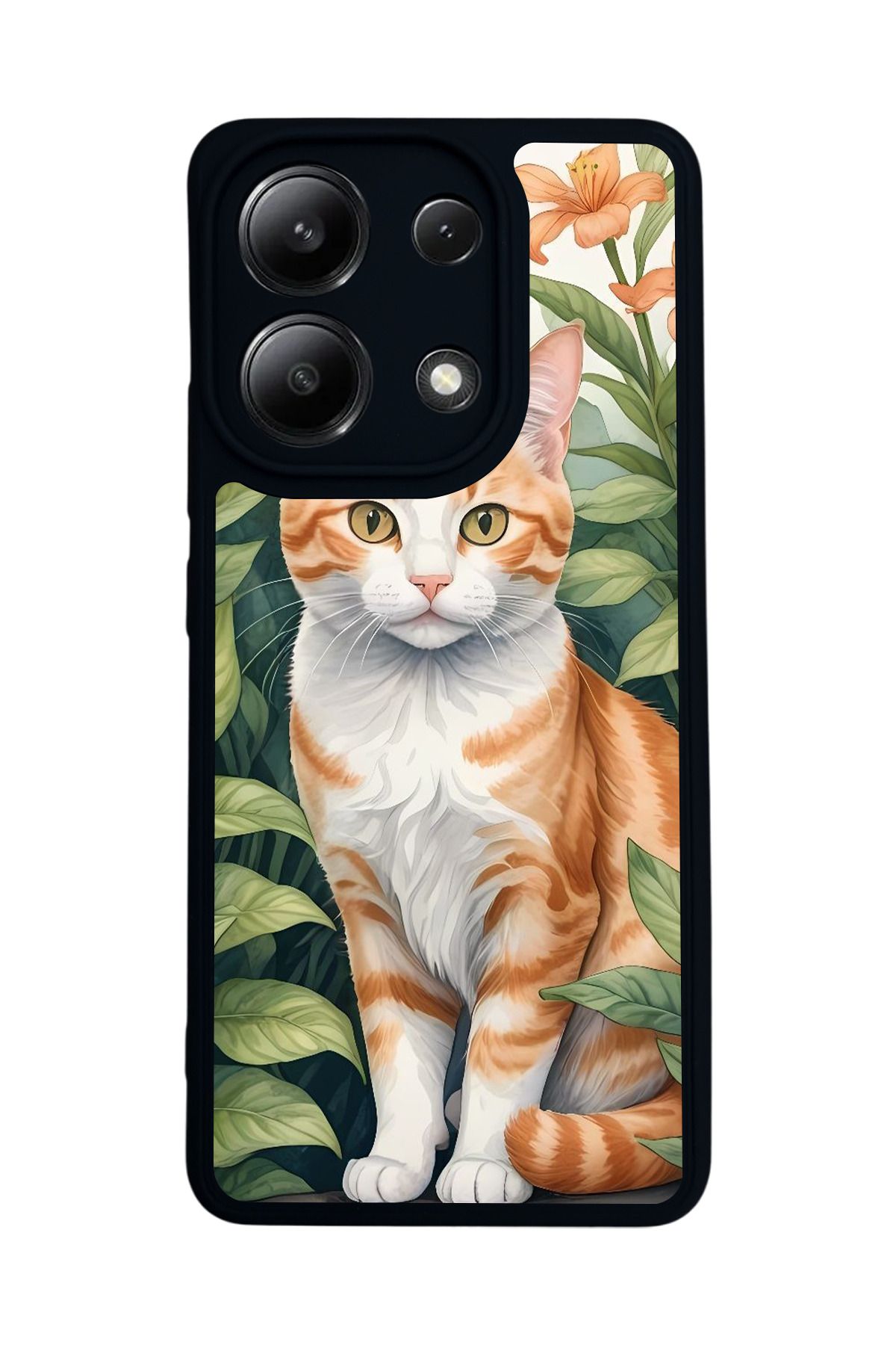 BGAKSESUAR Xiaomi Redmi Note 13 4G Uyumlu Mat Siyah Kılıf – Yumuşak Silikon, Koruyucu, Şok Emici Kapak