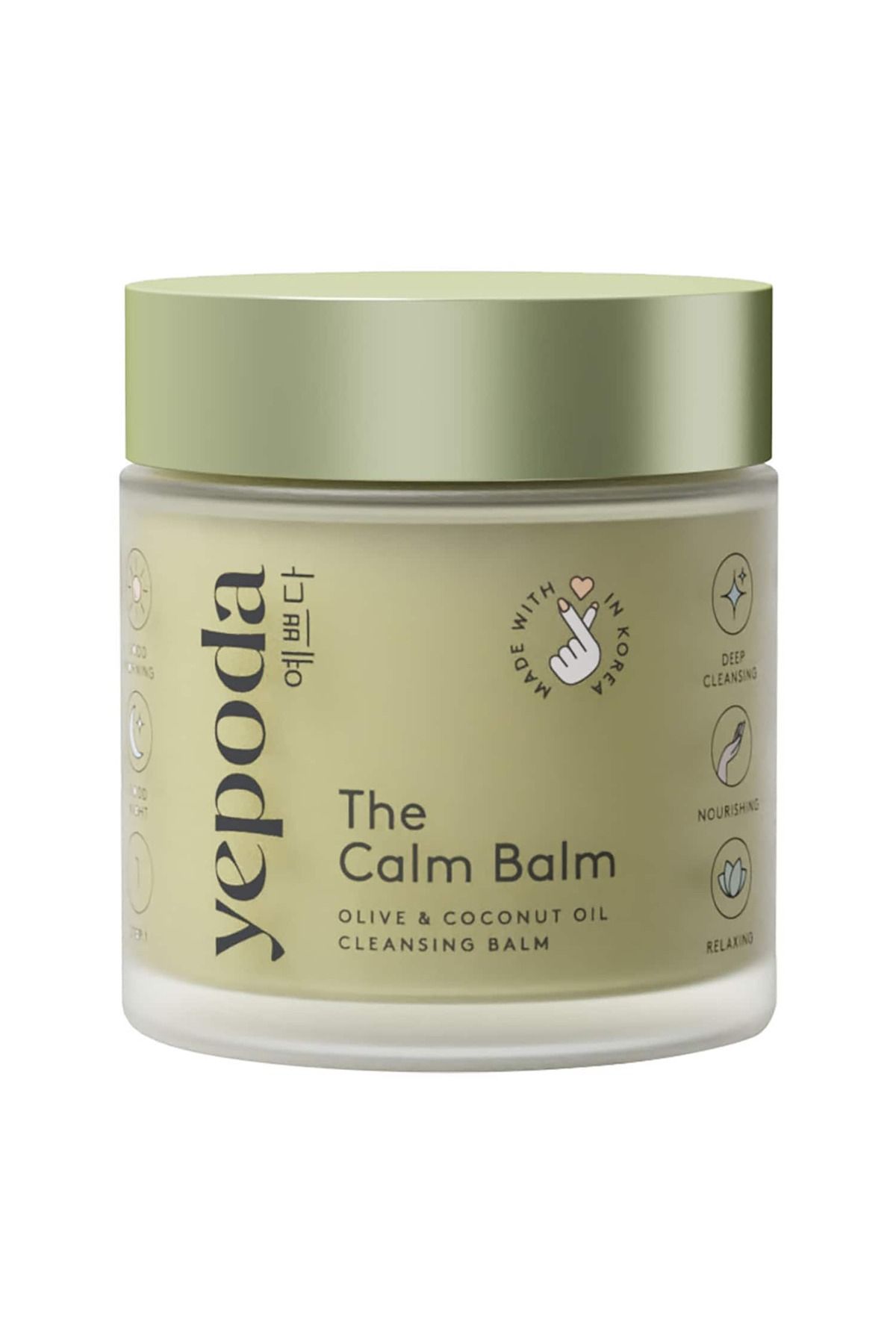 Yepoda The Calm Balm – Zeytinyağı ve Hindistancevizi Yağlı Temizleyici Balm
