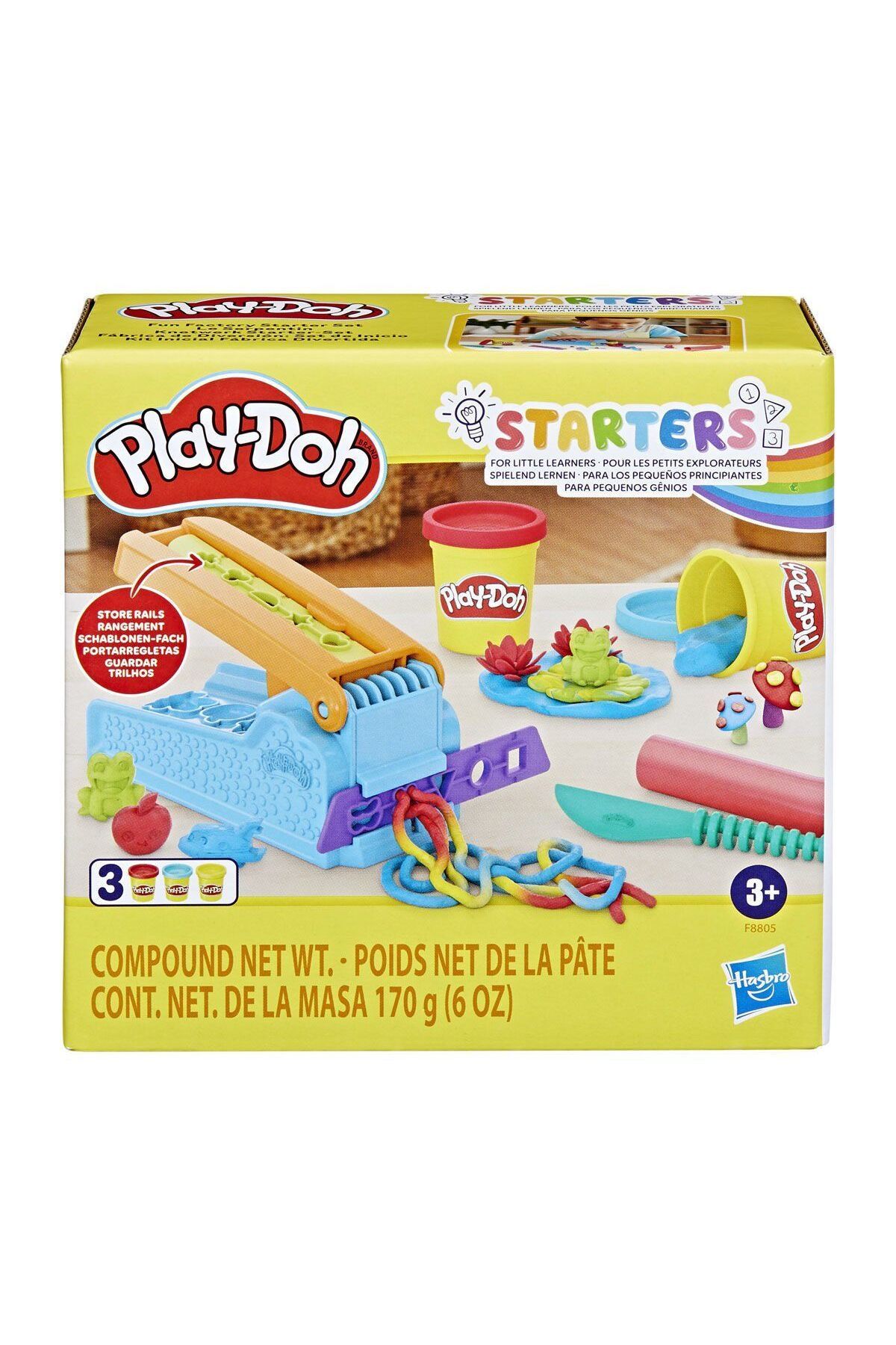 DENİZBİLİŞİM F8805 Play-doh Starters Mini Eğlenceli Fabrikası 3 Yaş