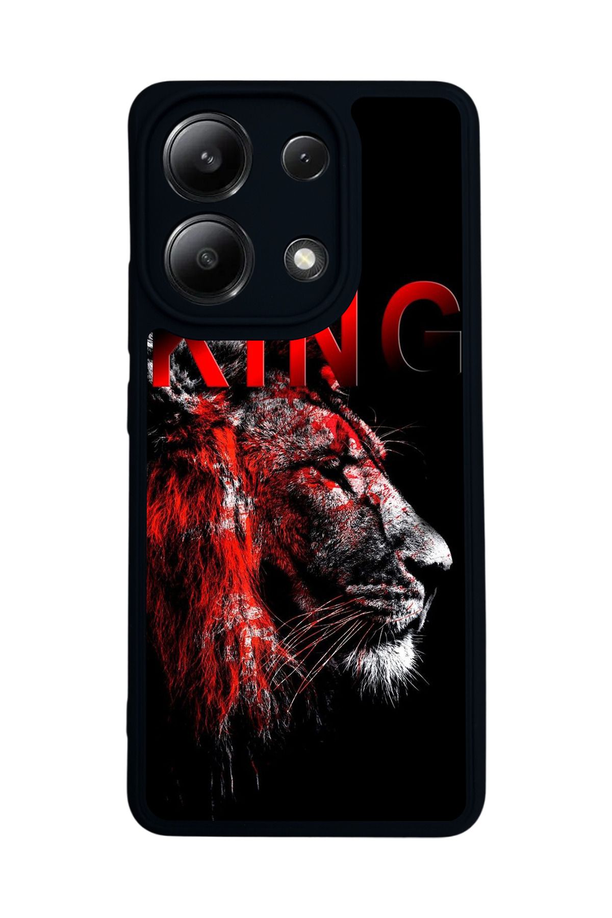BGAKSESUAR Xiaomi Redmi Note 13 4G Uyumlu Mat Siyah Kılıf – Yumuşak Silikon, Koruyucu, Şok Emici Kapak
