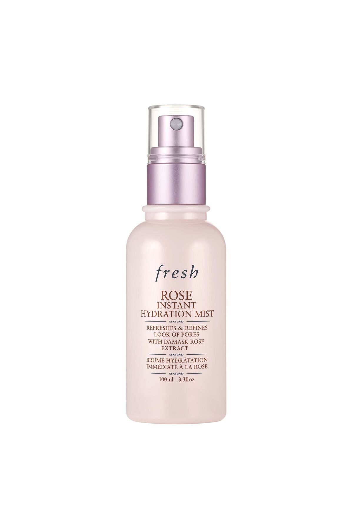 Fresh Rose Instant Hydration Mist - Gül özlü yoğun nemlendirme ve sabitleme spreyi.
