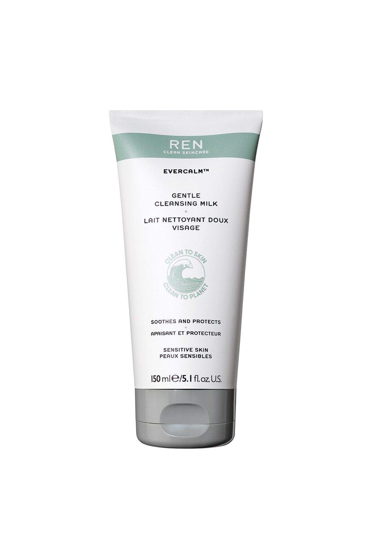 REN CLEAN SKINCARE EVERCALM™ GENTLE CLEANSING MILK