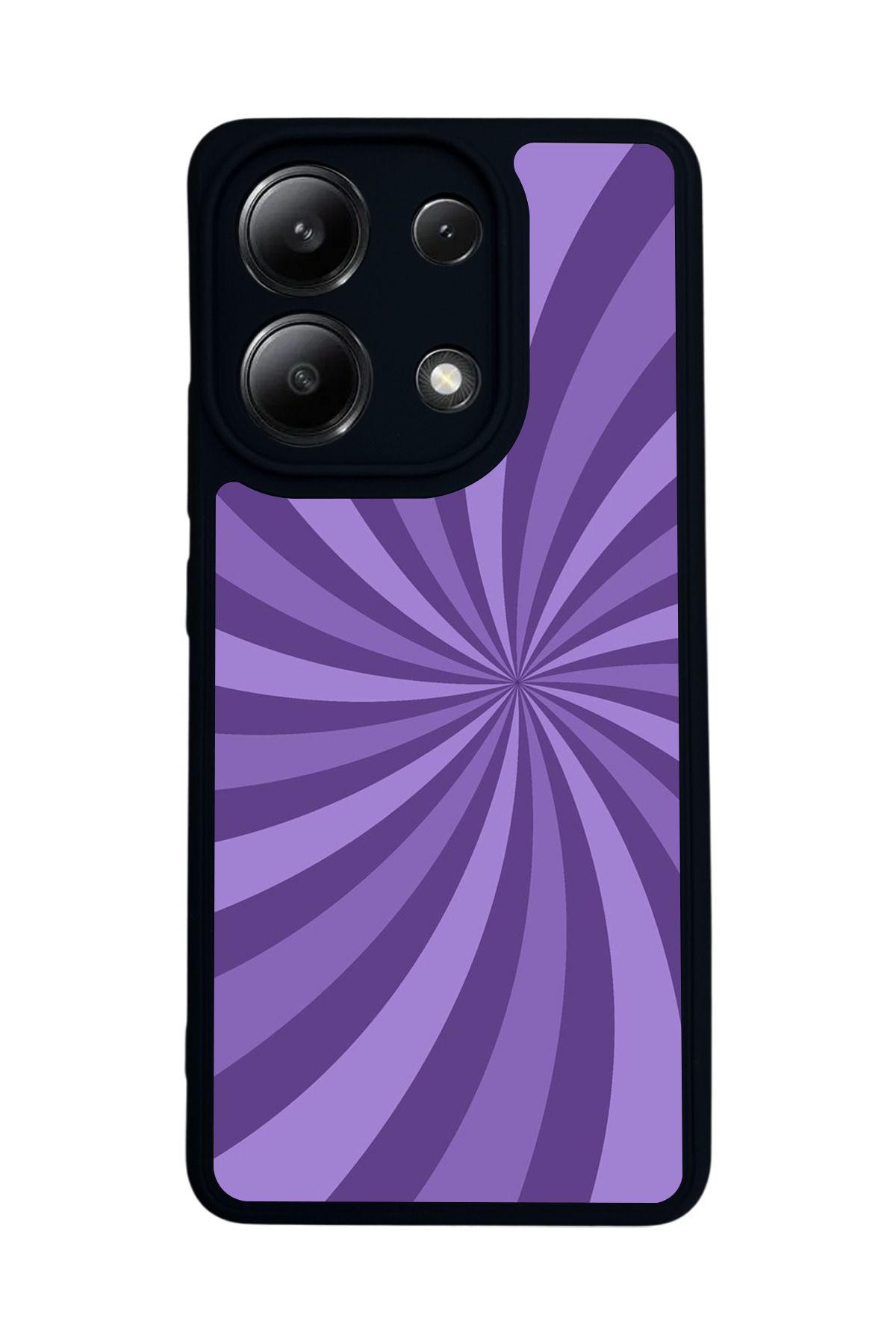 BGAKSESUAR Xiaomi Redmi Note 13 4G Uyumlu Mat Siyah Kılıf – Yumuşak Silikon, Koruyucu, Şok Emici Kapak