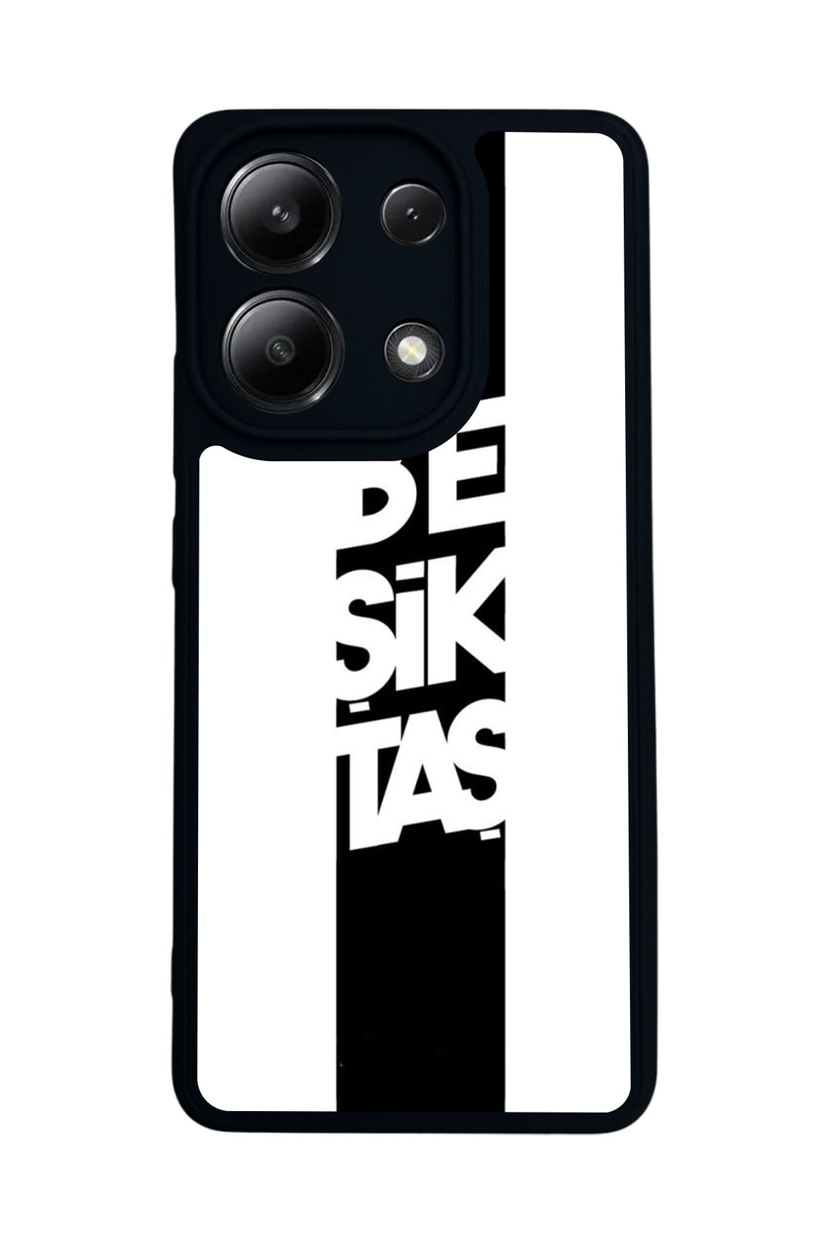 BGAKSESUAR Xiaomi Redmi Note 13 4G Uyumlu Mat Siyah Kılıf – Yumuşak Silikon, Koruyucu, Şok Emici Kapak
