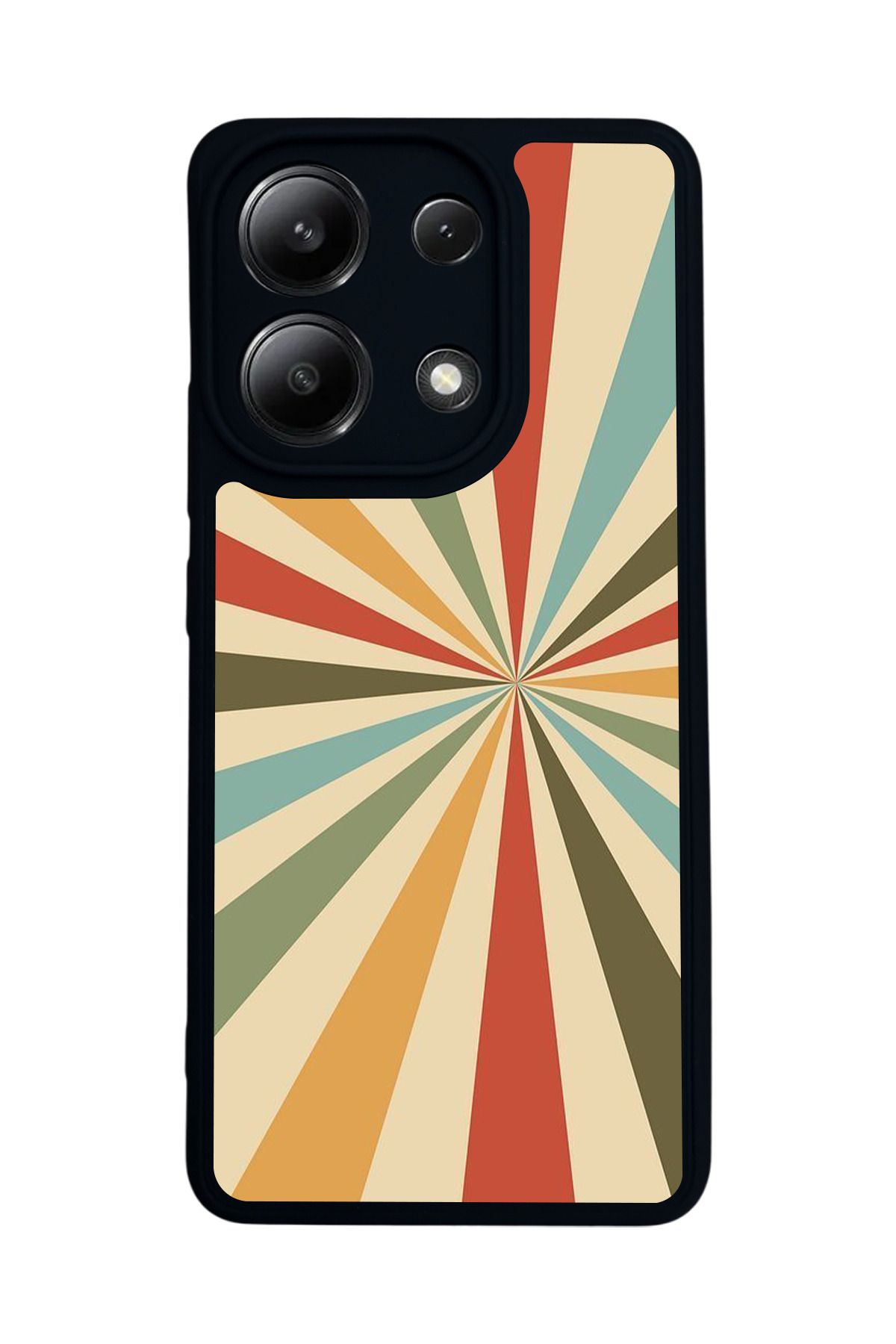 BGAKSESUAR Xiaomi Redmi Note 13 4G Uyumlu Mat Siyah Kılıf – Yumuşak Silikon, Koruyucu, Şok Emici Kapak
