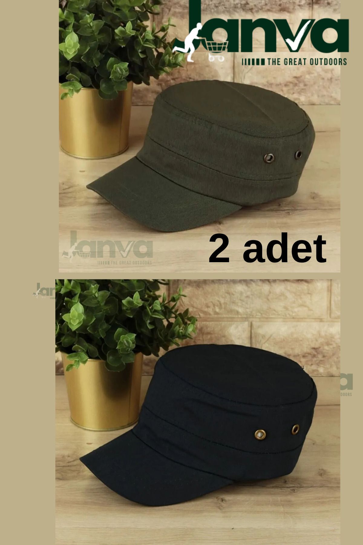 Janva Kastro Şapka Kasket Outdoor Castro Kep Yazlık Avcı Sporcu Güneş Koruyucu