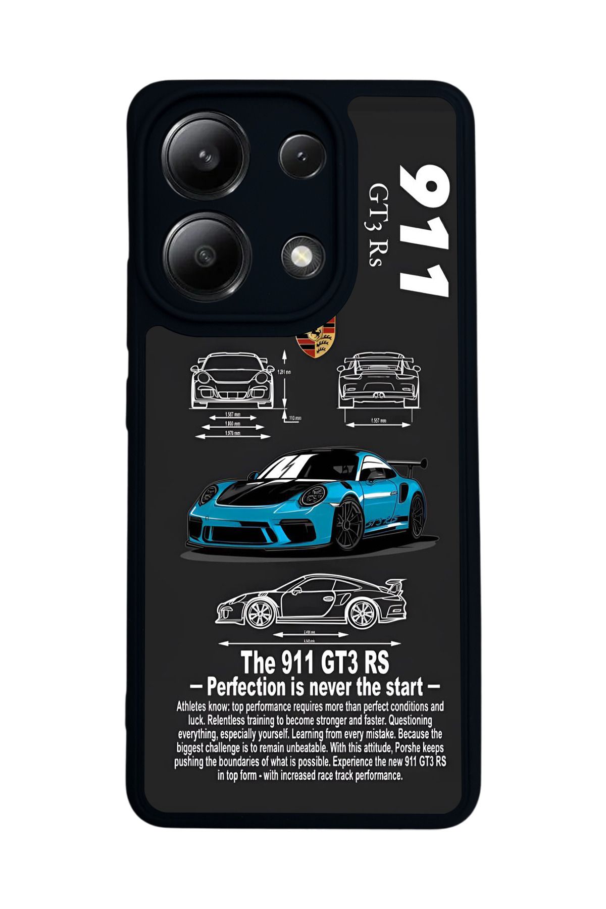 BGAKSESUAR Xiaomi Redmi Note 13 4G Uyumlu Mat Siyah Kılıf – Yumuşak Silikon, Koruyucu, Şok Emici Kapak