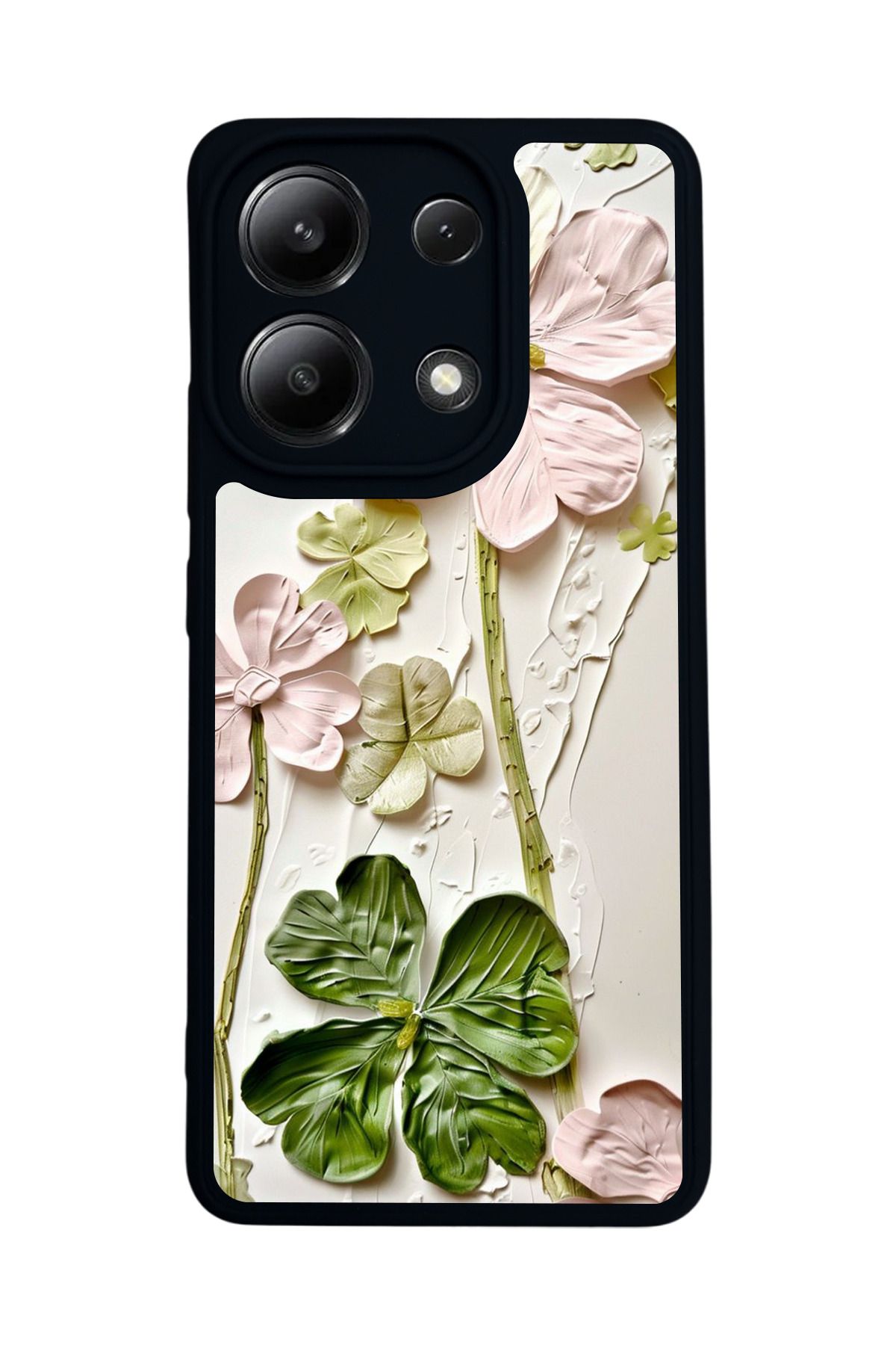 BGAKSESUAR Xiaomi Redmi Note 13 4G Uyumlu Mat Siyah Kılıf – Yumuşak Silikon, Koruyucu, Şok Emici Kapak