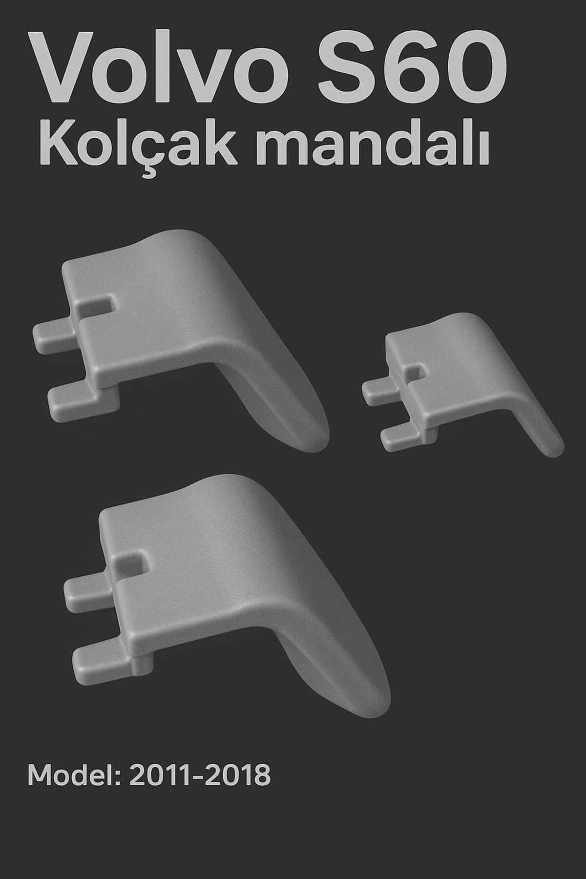 n-etech VOLVO S60 KOLÇAK MANDALI SİYAH
